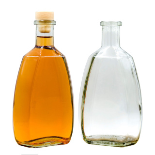 Sklenená fľaša 500ml 19cm ASTERIA