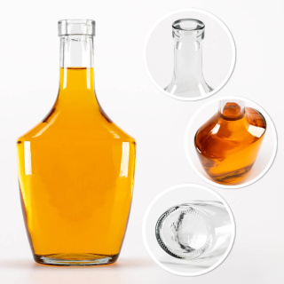 Sklenená fľaša 500ml 21cm KONESER