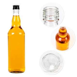 Sklenená fľaša 700ml 28cm MONOPOL