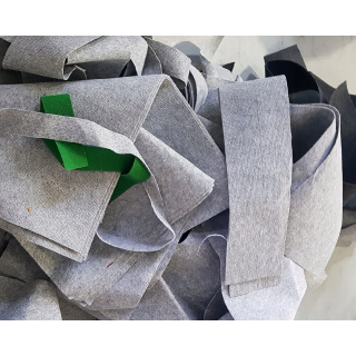 Výrobný odpad rôzne kusy na ochranu izolácie