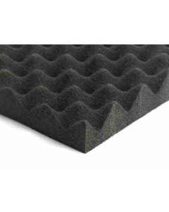 Akustická penová podložka 20mm 100x100cm VLNY bez lepidla