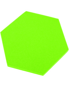 Akustický panel šesťuholník jasnozelený 50x50 cm hrúbka 3cm hexagon