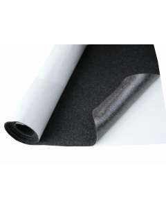 Tmavosivá samolepiaca filcová tkanina 3mm 50x150cm 400g/m²