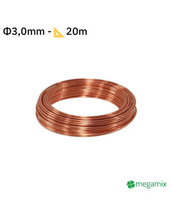 Meden&yacute; dr&ocirc;t &Phi;3,0mm 20m