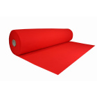 Červená mäkká filcová netkaná textília 3mm 150x50cm 400g/m²