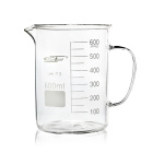 Nízka kadička s uchom a výlevkou, 100 ml, borosilikátové sklo (BORO 3.3), ISO 3819, DIN 12331