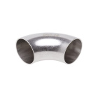 Hamburgské koleno z nehrdzavejúcej ocele Φ52x1,5 mm