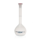 Odmerná banka z PP so sklenenou zátkou 24/29, trieda B – 1000 ml, ISO 384