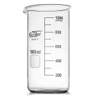 Vysoká kadička s výlevkou, 800 ml, borosilikátové sklo (BORO 3.3), výška 175 mm, priemer 90 mm, ISO 3819, DIN 12331