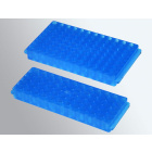 Stojan na skúmavky typu Eppendorf 96 miest, obojstranný, pre skúmavky 1,5/2,0 ml a 0,5 ml, polypropylén