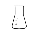 Kužeľová banka 500 ml, široké hrdlo, borosilikátové sklo BORO 3.3 - RASOTHERM