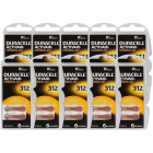 Batérie do načúvacieho prístroja 60ks Duracell DA312/6C