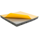 Akustický panel samolepiaci sivý KOCKA 50x50 cm hrúbka 5cm