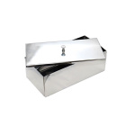 Kyveta z nerezovej ocele 18-8 s pokrievkou, 200×100×50 mm – laboratórna