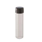 Skúmavka plochá so skrutkovacím uzáverom 25x95 mm, objem 30 ml, sklo