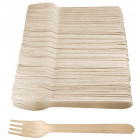 Drevené vidličky 100ks 16cm Eco