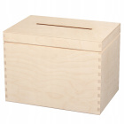 Drevený box 29x20x21cm krabička na svadbu obálky