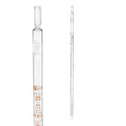 Pipeta viacrozmerová, 25 ml (0,10 ml), trieda AS, hnedá stupnica, s certifikátom – GLASSCO, ISO 835