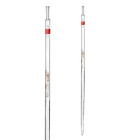 Pipeta viacrozmerová, 5 ml, trieda B, hnedá stupnica, "0" na vrchu