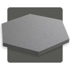 Akustický panel šesťuholník sivý 50x50 cm hrúbka 3cm hexagon