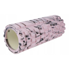 Masážny valec roller na cvičenie 33cm ružový