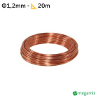 Medený drôt Φ1,2mm 20m