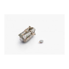 Neodymový magnet 10ks s 3M lepidlom MW 8x1 N38