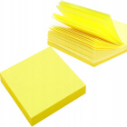 Samolepiaci blok žltý papier 100ks 76x76mm
