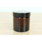 Sklenená nádoba hnedá 60 ml 53x52mm