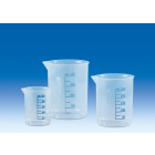 Laboratórna kadička PP 50 ml, modrá stupnica VITLAB