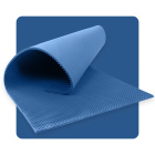 Akustický panel pena VLNY 200×100 cm 5 cm modrý