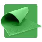 Akustický panel pena VLNY 200×100 cm 5 cm tmavozelený