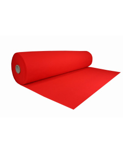 Červená mäkká filcová netkaná textília 3mm 150x50cm 400g/m²
