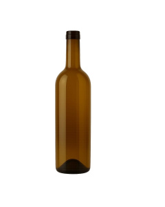 Sklenen&aacute; fľa&scaron;a na v&iacute;no 750ml hned&aacute;