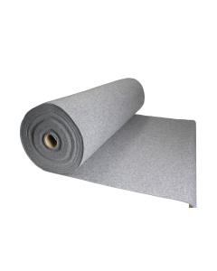 Sivý filc 3 mm 400 g/m² 150×50cm mäkký soft