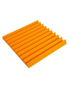Akustický panel 50x50x5cm oranžový samozhášavý nehorľavý
