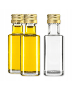 Sklenen&aacute; fľa&scaron;a 50ks 20ml 8,5cm MONOPOL