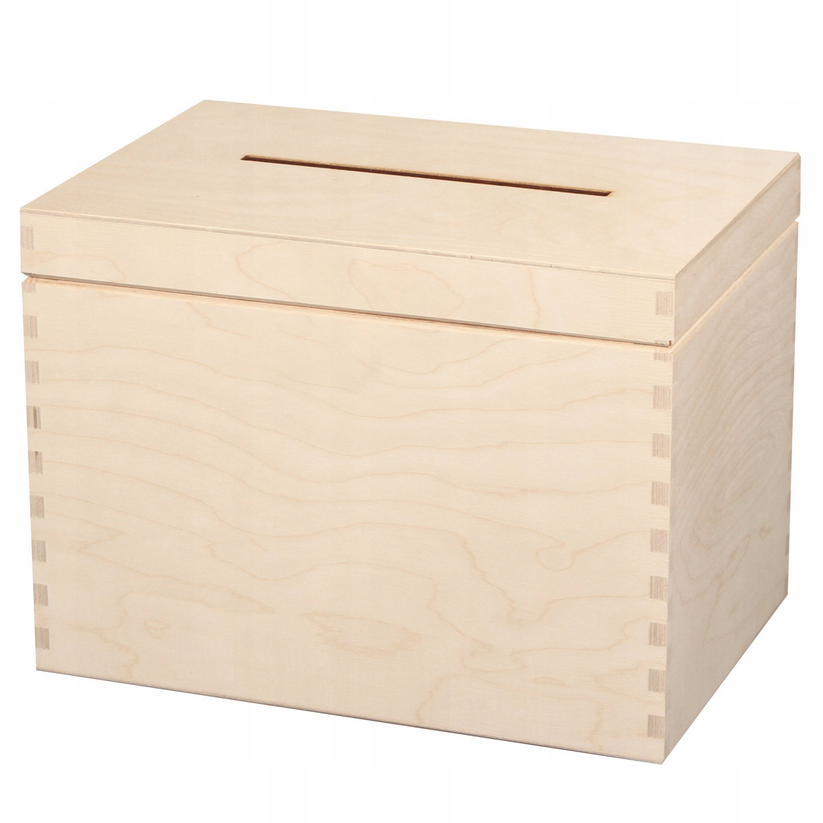 Drevený box 29x20x21cm krabička na svadbu obálky megamix.sk