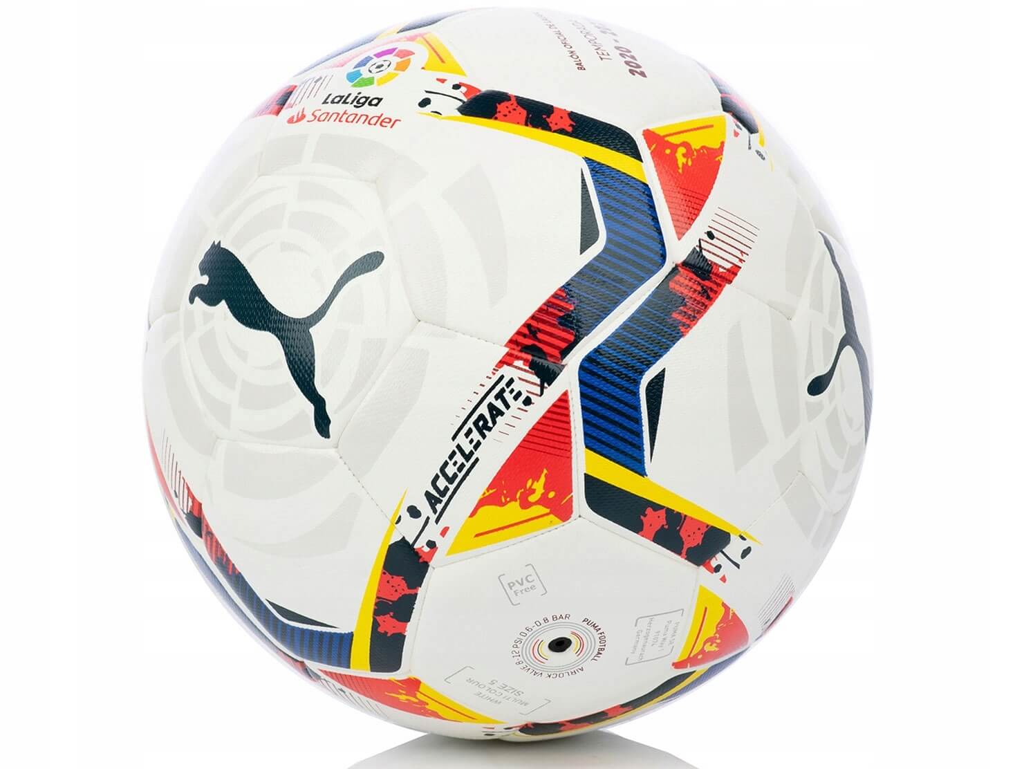 Futbalová lopta PUMA LALIGA 1 ACCELERATE HYBRID veľ. 5 + PUMPA megamix.sk