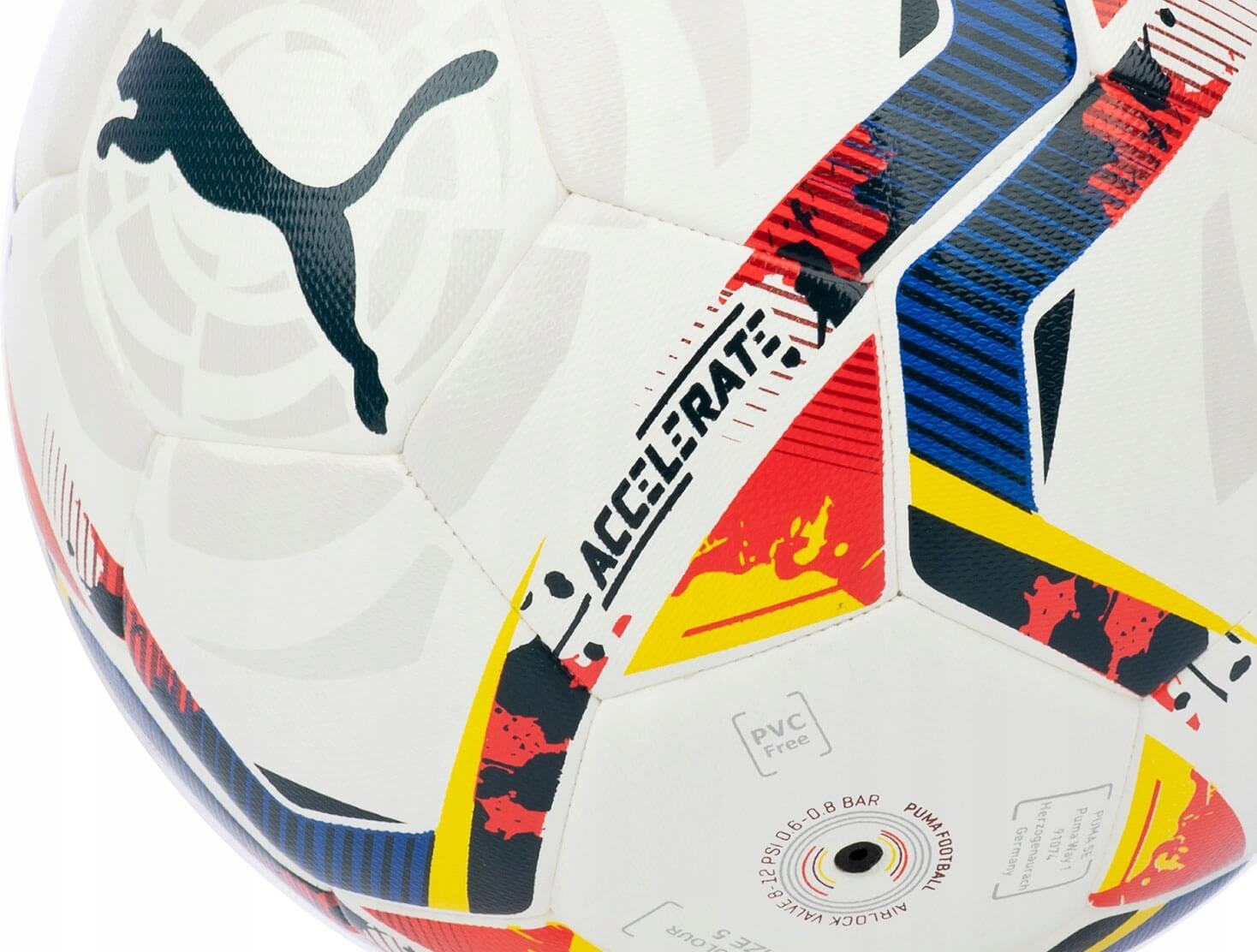 Futbalová lopta PUMA LALIGA 1 ACCELERATE HYBRID veľ. 5 + PUMPA megamix.sk