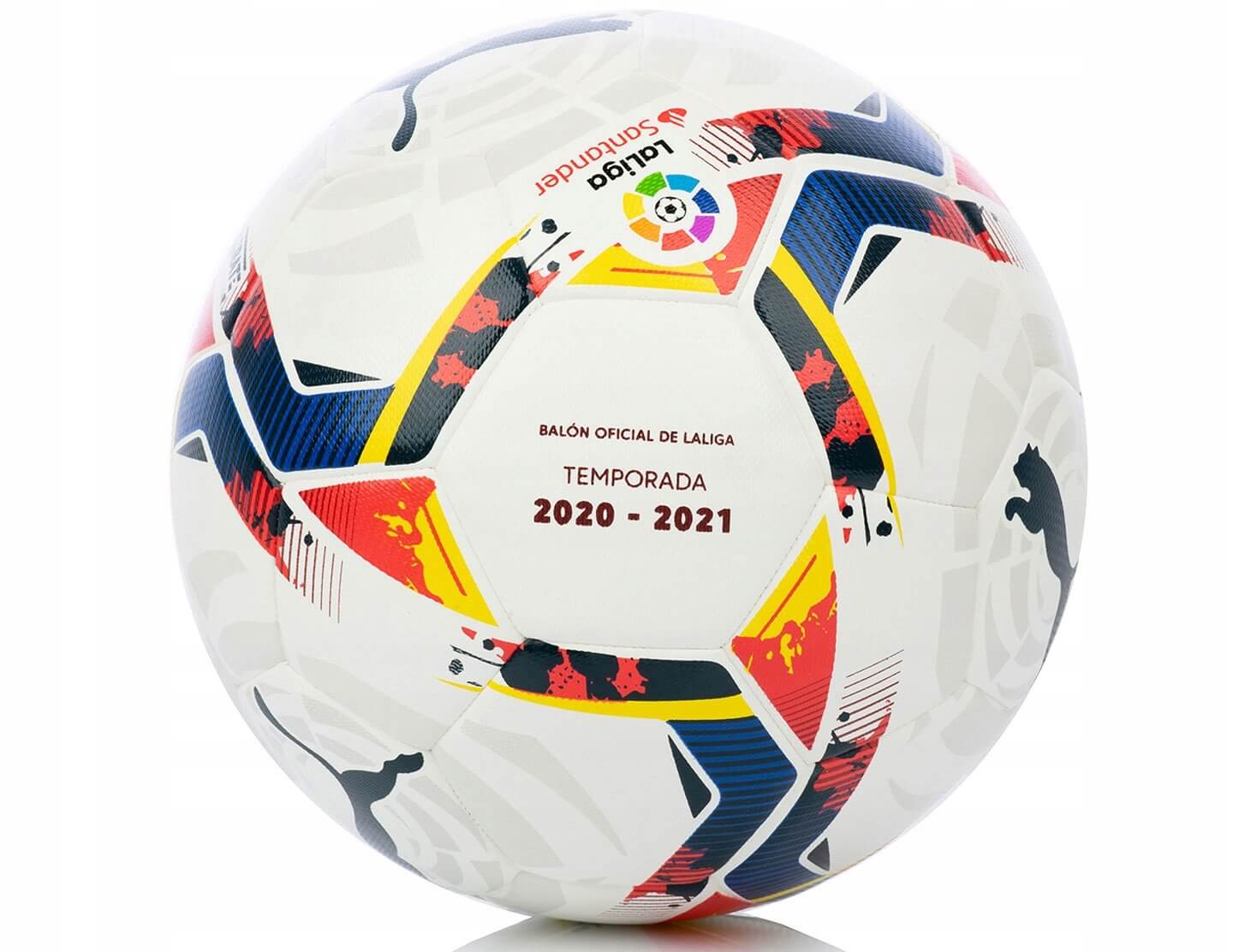 Futbalová lopta PUMA LALIGA 1 ACCELERATE HYBRID veľ. 5 + PUMPA megamix.sk