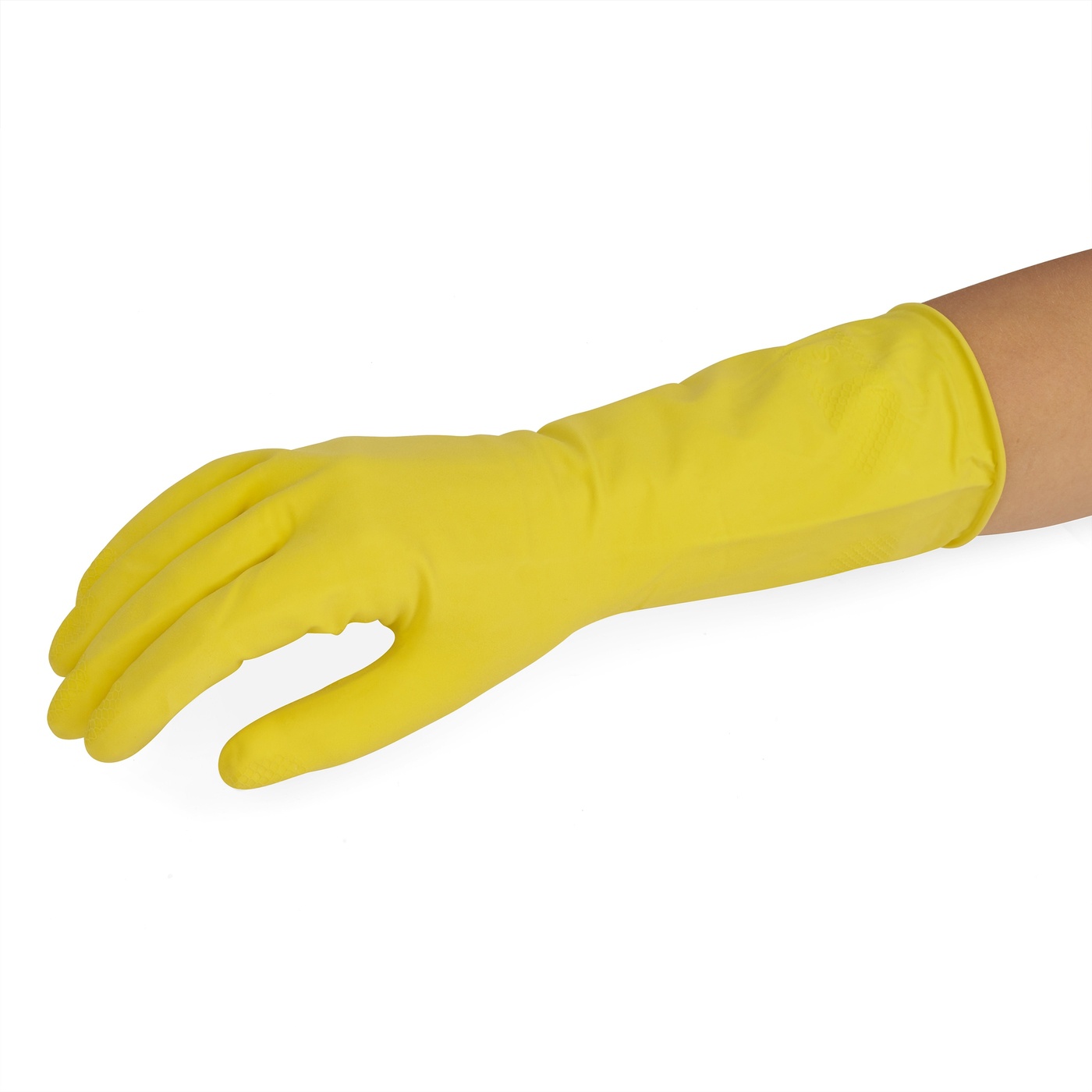Gumené žlté rukavice York veľkosť M