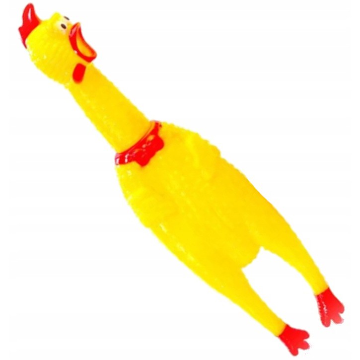 Gumové kura hračka pre pes hryzák 16cm megamix.sk