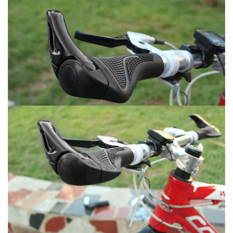 Gumové rukoväte na bicykel ergonomické 140mm 20-23mm megamix.sk