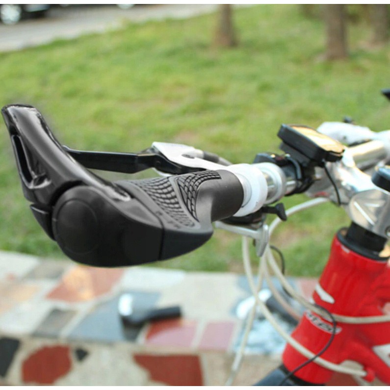 Gumové rukoväte na bicykel ergonomické 140mm 20-23mm megamix.sk