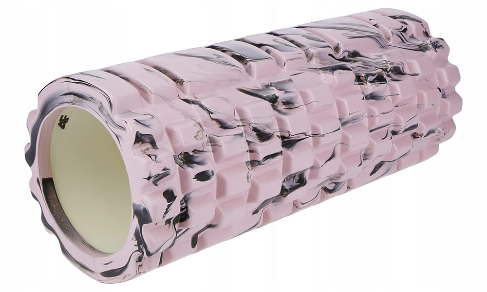 masážny valec roller na cvičenie 33cm ružový megamix.sk