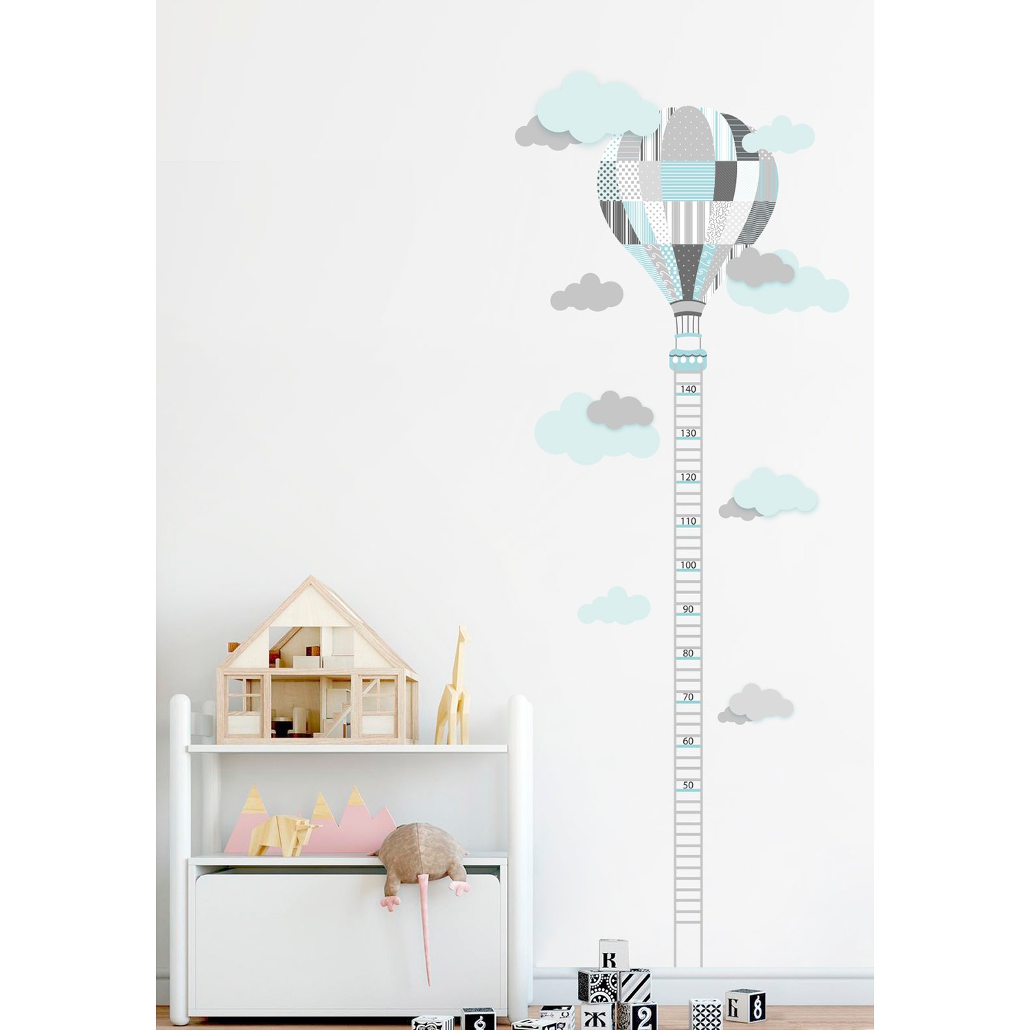 Nálepka na stenu na meranie výšky pre deti megamix.sk