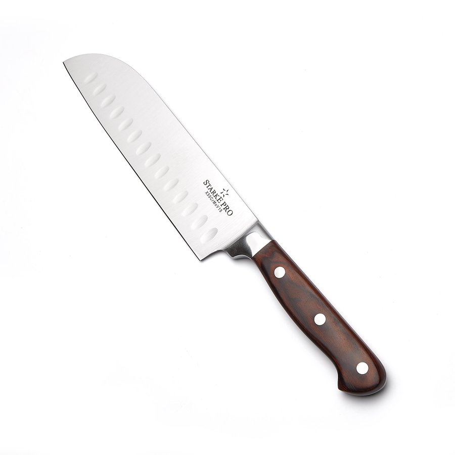 Nôž Santoku z nehrdzavejúcej ocele Starke Pro Silva 18 cm