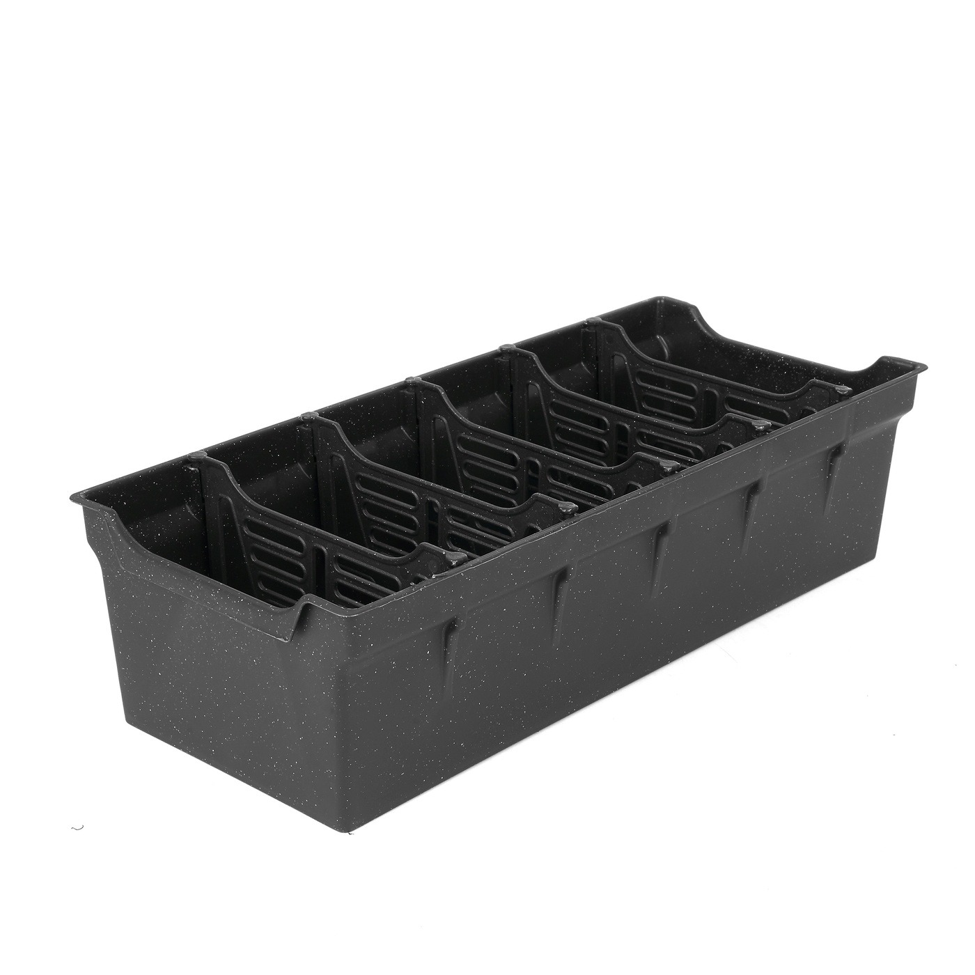 Organizér na korenie Primpol 30 x 13,4 x 8 cm čierny