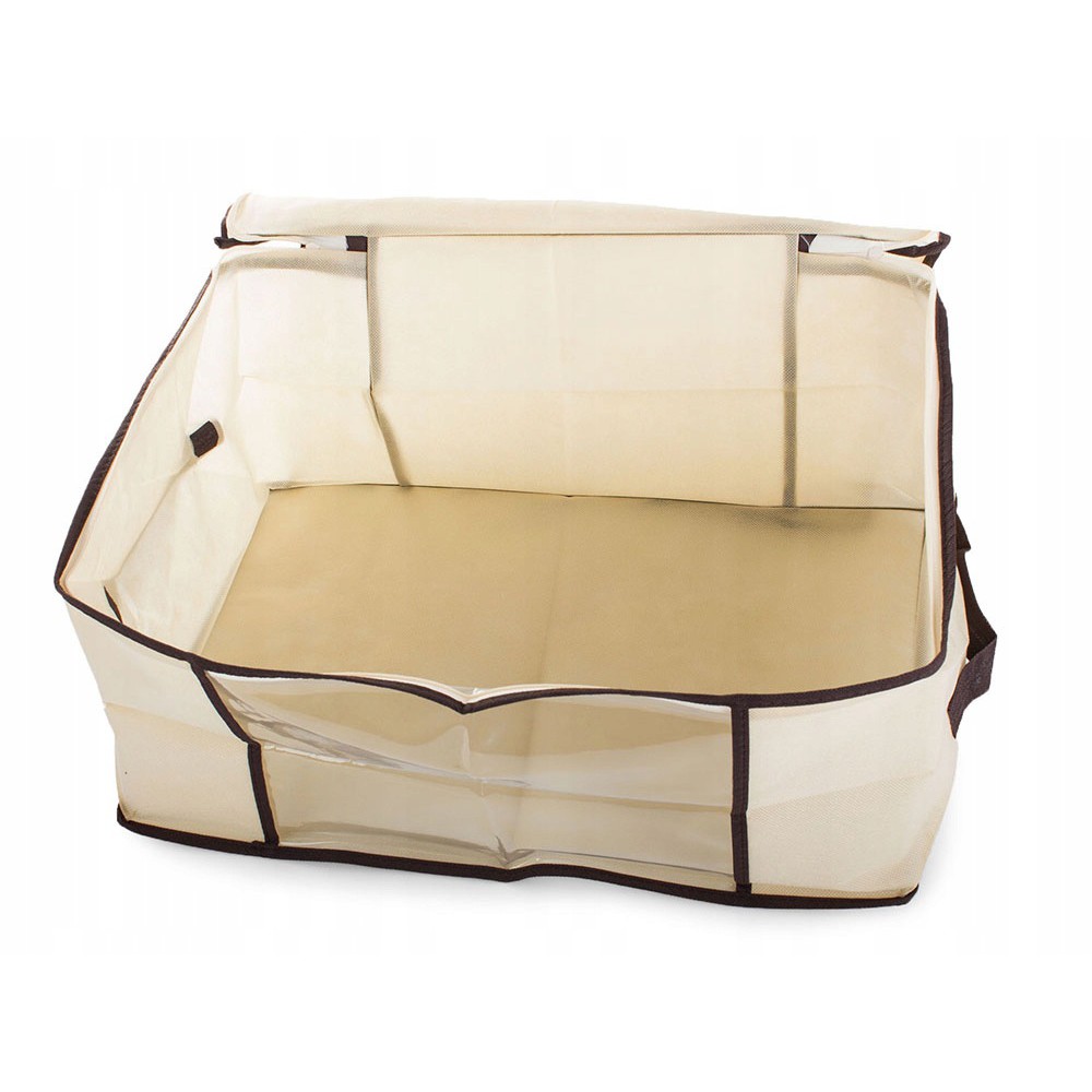 Organizér na prádlo oblečenie 60x45x30cm béžový megamix.sk